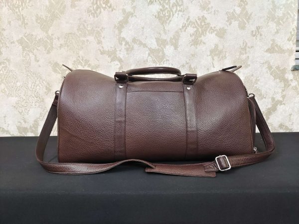 Timeless Leather Travel Duffle Bag